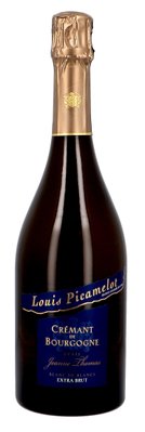 Ігристе вино Louis Picamelot Cremant de Bourgogne AOC 2015 Extra Brut "Cuvee Jeanne Thomas", 0.75л, Франція 2501050 фото
