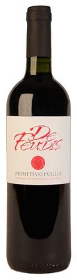 Вино De Feudis Puglia IGP Primitivo, 0.75л, Італія 1602030 фото