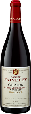 Вино Domaine Faiveley Corton Grand Cru AOC 2017 "Clos des Cortons Faiveley", 0.75л, Франція 2101040 фото