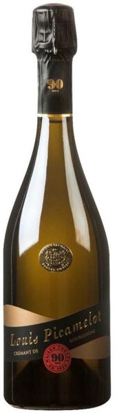 Ігристе вино Louis Picamelot Cremant de Bourgogne AOC 2013 Extra Brut "Cuvee des 90 ans", 0.75л, Франція 2501080 фото