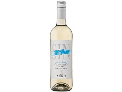 Вино Felix Solis Vina Albali, SIN Sauvignon Blanc alkoholfrei, 0.75л, Іспанія 8000019335503 фото