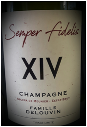 Шампанське Delouvin Nowack Champagne AOC Extra Brut "Semper Fidelis XIV" Solera, 0.75л, Франція 2700040 фото