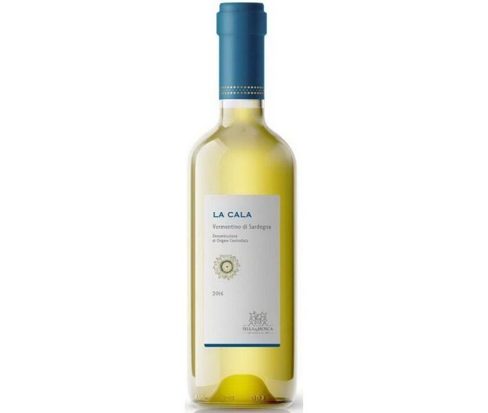 Вино біле сухе Селла і Моска Ла Кала 2017 0,375л SLM205 фото
