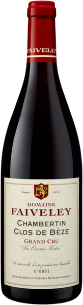 Вино Domaine Faiveley Chambertin Clos de Beze Grand Cru AOC 2019 "Les Ouvrees Rodin", 0.75л, Франція 2101380 фото