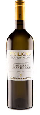 Вино Bagio di Pianetto Viognier-Insolia "Ficiligno" 2021/2022 DOC Sicilia BIOLOGICO, 0.75, Італія 1400031 фото
