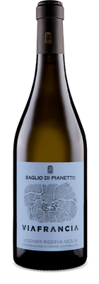 Вино Bagio di Pianetto Viognier "Viafrancia" Bianca 2020/2021 Riserva DOC Sicilia BIOLOGICO, 0.75, Італія 1400071 фото