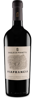 Вино Bagio di Pianetto Cabernet-Merlot "Viafrancia" Rosso 2017 Riserva DOC Sicilia, 0.75, Італія 1400060 фото