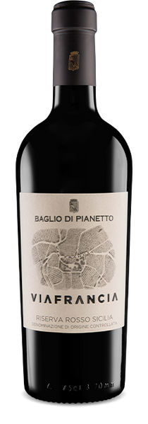 Вино Bagio di Pianetto Cabernet-Merlot "Viafrancia" Rosso 2017 Riserva DOC Sicilia, 0.75, Італія 1400060 фото