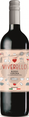 Вино Viverello Verona IGT Rosso, 0.75л, Італія 1603040 фото