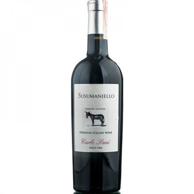 Вино Carlo Sani Susumaniello, 0.75л, Італія 11759273910 фото