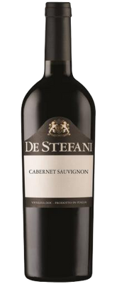 Вино De Stefani Cabernet Sauvignon 2014 червоне Сухе 0.75л 12.5% DST105 фото