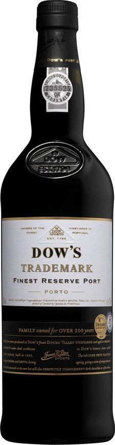 Вино Symington Family Estates, Dow's Trademark Finest Reserve, 0.75л, Португалия 8000009452676 фото