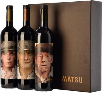Вино красное сухое VINTAE Matsu, gift box set 3*750ml 2,25л 8000015426292 фото
