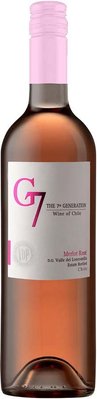 Вино G7 Merlot Rose 0,75л, Чили 7804310546271 фото