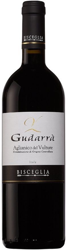Вино Bisceglia, Gudarra Aglianico Del Vulture, 0.75л, Італія 8000014267788 фото
