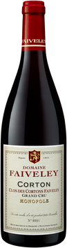 Вино Domaine Faiveley Corton Grand Cru AOC "Clos des Cortons Faiveley" 2023, 0.75л, червоне, сухе, Франція 2101044 фото