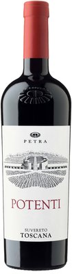 Вино червоне сухе Петра Потенті 2017 0,75л PTR201 фото
