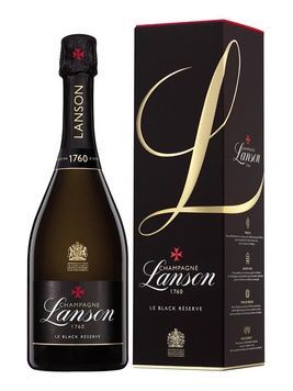 Вино белое брют Lanson, Le Black Reserve (gift box) 0,75л 8000019684385 фото