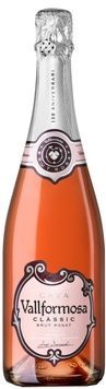 Вино розовое брют MASIA VALLFORMOSA Vallformosa Classic Cava Brut Rosado 0,75л 8000016175938 фото