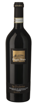Вино La Poderina Brunello di Montalcino DOCG Riserva "Poggio Abate" 2018, 0.75л, красное, сухое, Италия 1220031 фото