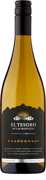 Вино El Tesoro de las Montanas Mendoza Chardonnay, 0.75л, Аргентина 7003020 фото
