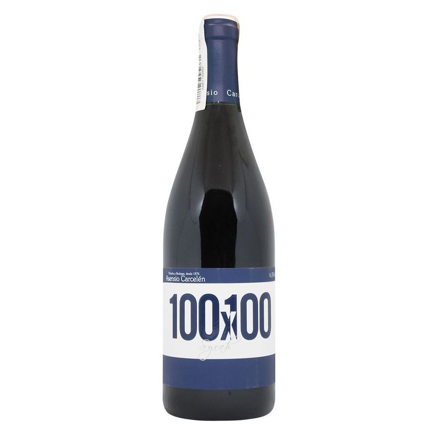 Вино Ana Gilar, 100X100 Syrah Organic, 0.75л, Іспанія 8000019675059 фото