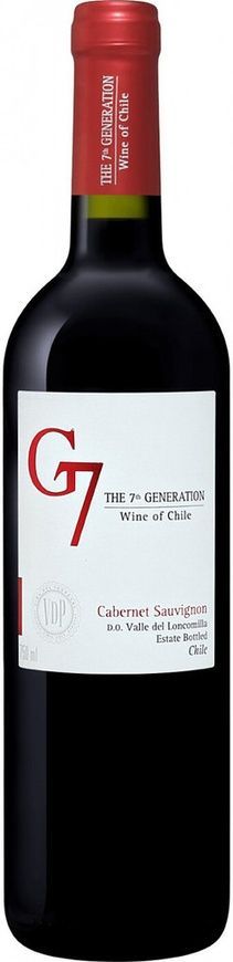 Вино Vina Carta Vieja, G7 Cabernet Sauvignon, 0.75л, Чили 8000009377848 фото