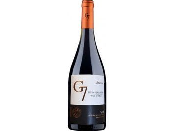 Вино Vina Carta Vieja, G7 Reserva Shiraz, 0.75л, Чили 8000009377858 фото