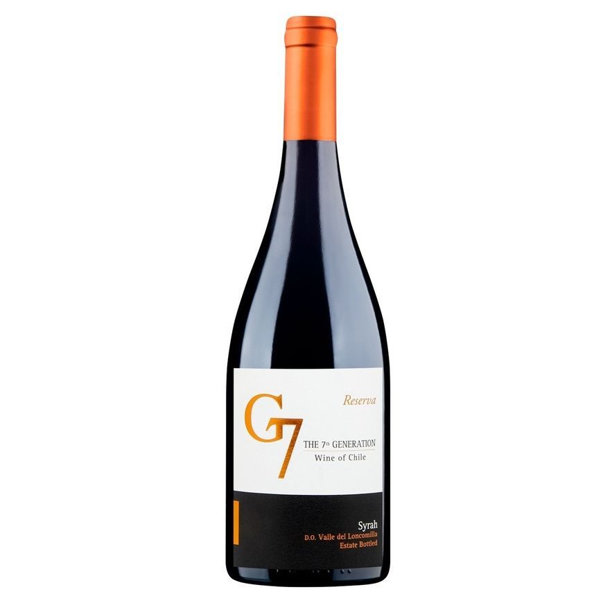 Вино Vina Carta Vieja, G7 Reserva Shiraz, 0.75л, Чили 8000009377858 фото