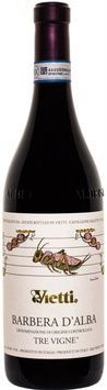 Вино красное сухое VIETTI Vietti, Barbera d&rsquo;Alba Tre Vigne 0,75л 8000017492420 фото