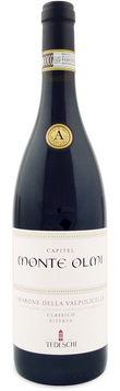 Вино красное сухое TEDESCHI Tedeschi, Amarone della Valpolicella Classico Capitel Monte Olmi 0,75л 8000017725928 фото