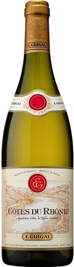 Вино E.Guigal, Cotes-du-Rhone Blanc, 0.75л, Франція 8000015291768 фото