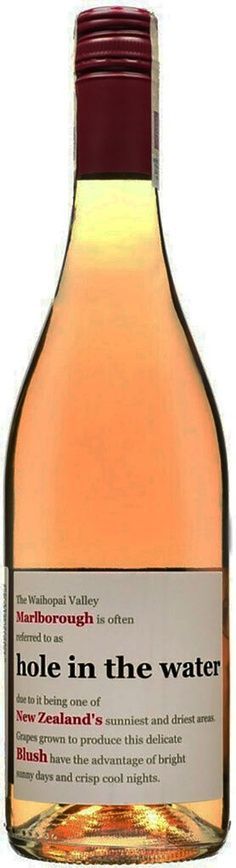 Вино Konrad Wines, Hole In The Water Blush, 0.75л, Новая Зеландия 8000015396785 фото