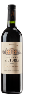 Вино Chateau Victoria Cru Bourgeois Haut-Medoc AOP 2021, 0.75л, красное, сухое, Франция 28420300 фото