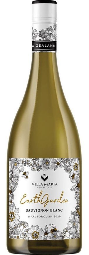 Вино Villa Maria, Earth Garden Sauvignon Blanc Organic, 0.75л, Нова Зеландія 8000020223233 фото