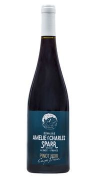 Вино Domaine Am&eacute;lie & Charles Sparr Alsace AOC Pinot noir "Carpe Diem" 2021, 0.75л, червоне, сухе, Франція 24001180 фото