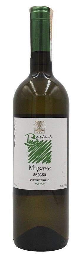 Вино Besini, Mtsvane, 0.75л, Грузія 8000019909886 фото